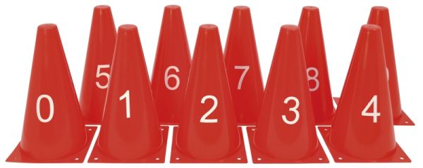 Cones with Numbers