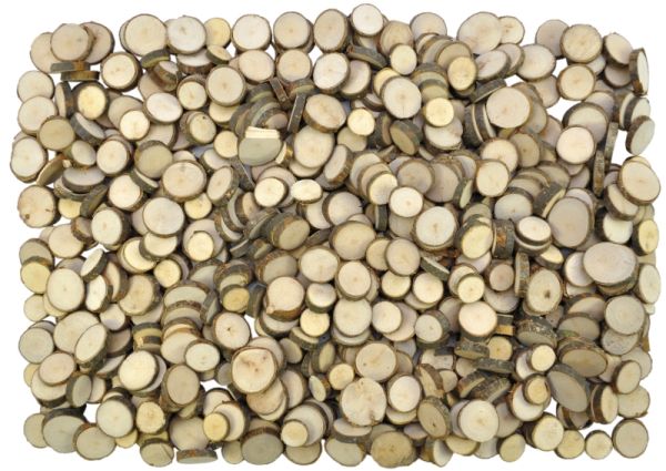 Nature wood slices 1 kg