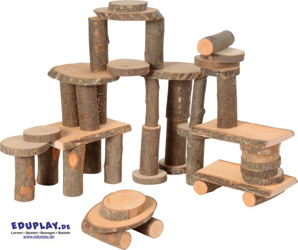 Natural wood set