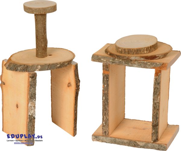 Natural wood set