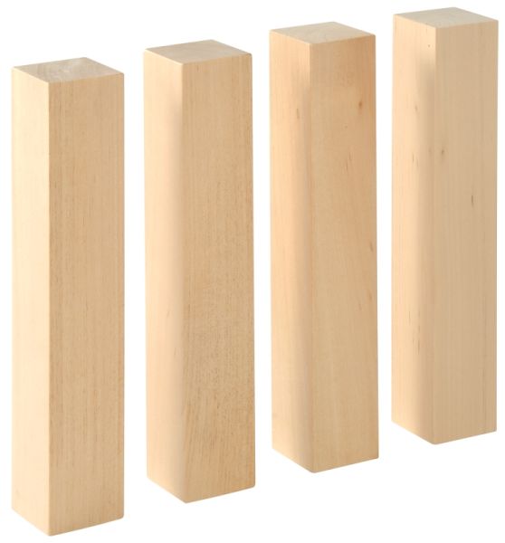 Graving wood quad bar