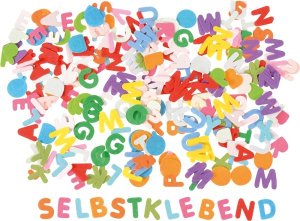 Filzbuchstaben 300 Stück 3 cm