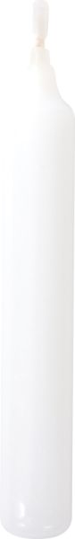 Candles white, set of 10