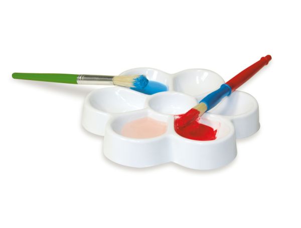 Flower palette for color mixing