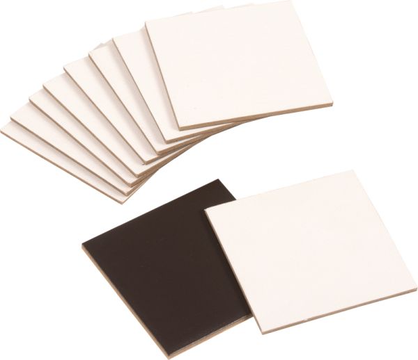 Magnet Leinwandquadrate klein 12er Set