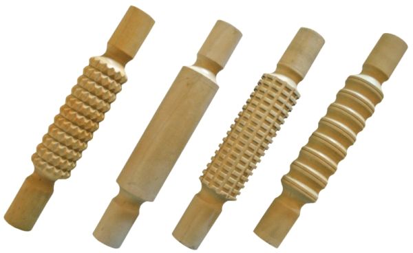 Knead roll stamps set of 4