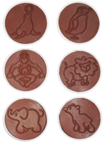 Stamps zoo animals set of 6
