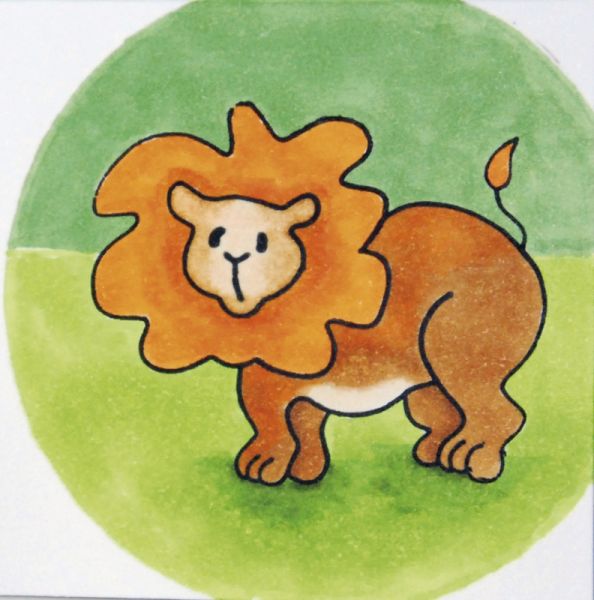 Stamps zoo animals set of 6