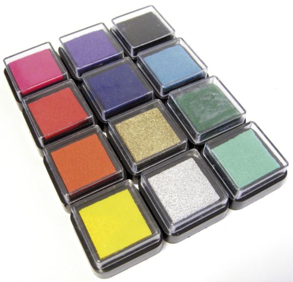 Ministempelkissen 12er Set
