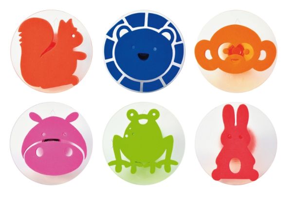 Animal stamps set of 6
