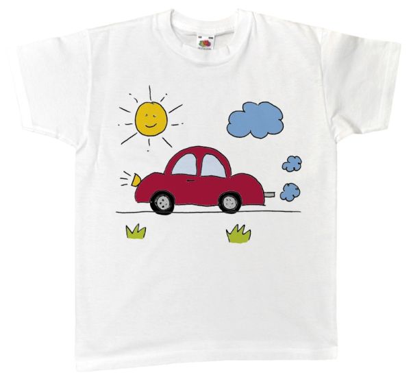T-Shirt white size 140