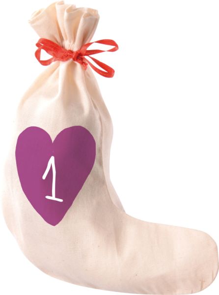 Advent calendar boots 24 pcs