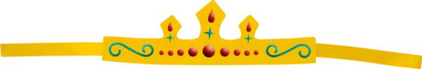 Cotton crowns set of 3
