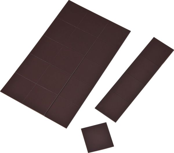 Magnetic pads self-adhesive set of 60