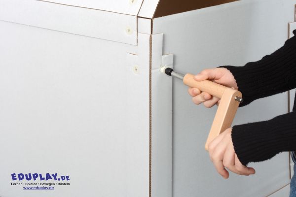 Cardboard screws 100 pieces