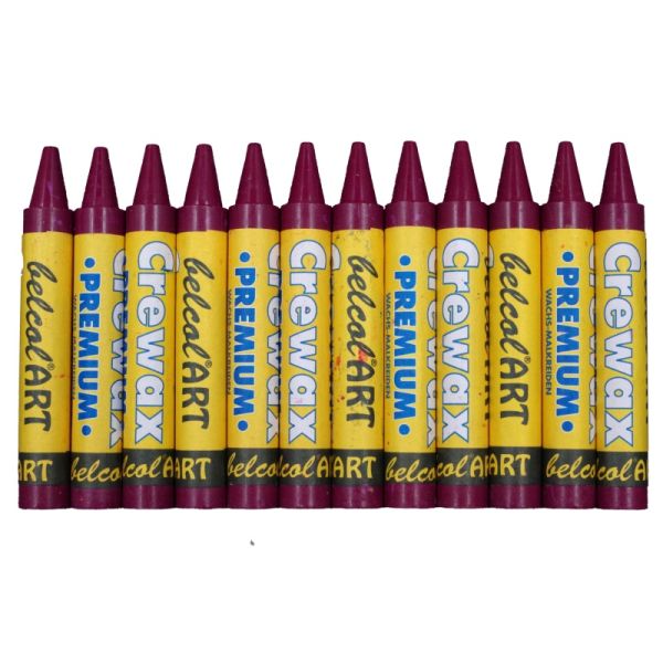 belcolART Crewax Premium 12 Crayons Purple