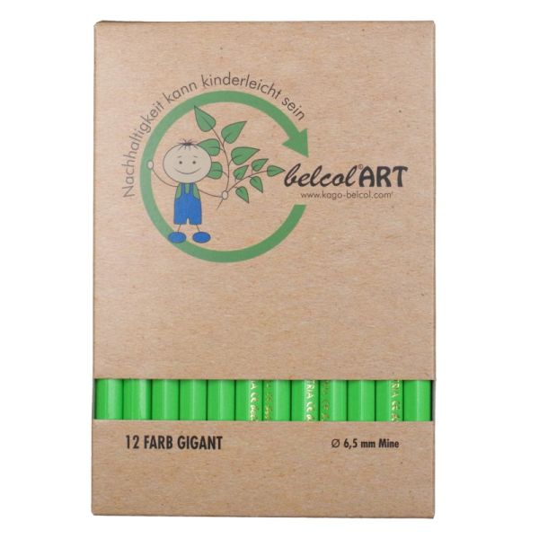 belcolART Farb Gigant 12 Pencils Light Green
