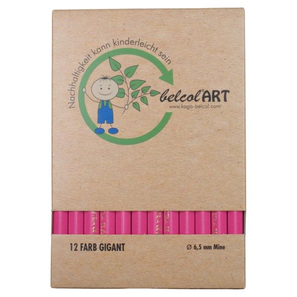 belcolART Farb Gigant 12 Pencils Rose