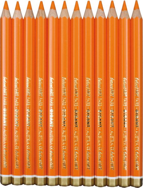belcolART Farb Gigant 12 Stifte orange