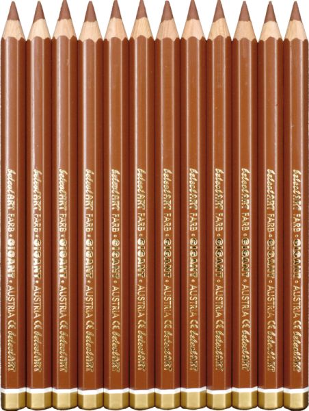 belcolART Farb Gigant 12 Pencils Brown