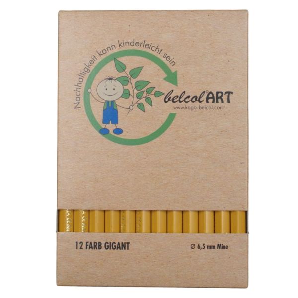 belcolART Farb Gigant 12 Pencils Ochre