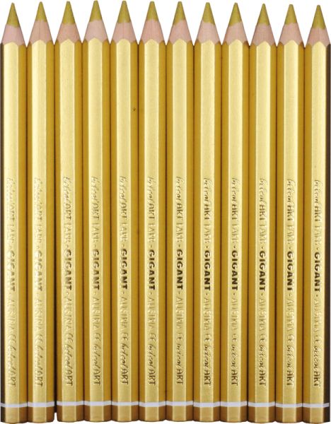 belcolART Farb Gigant 12 Pencils Gold