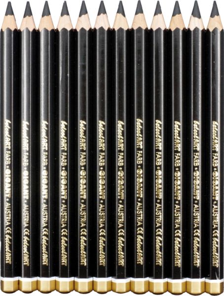 belcolART Farb Gigant 12 Pencils Black