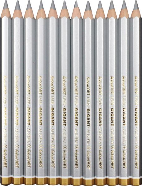 belcolART Farb Gigant 12 Stifte silber