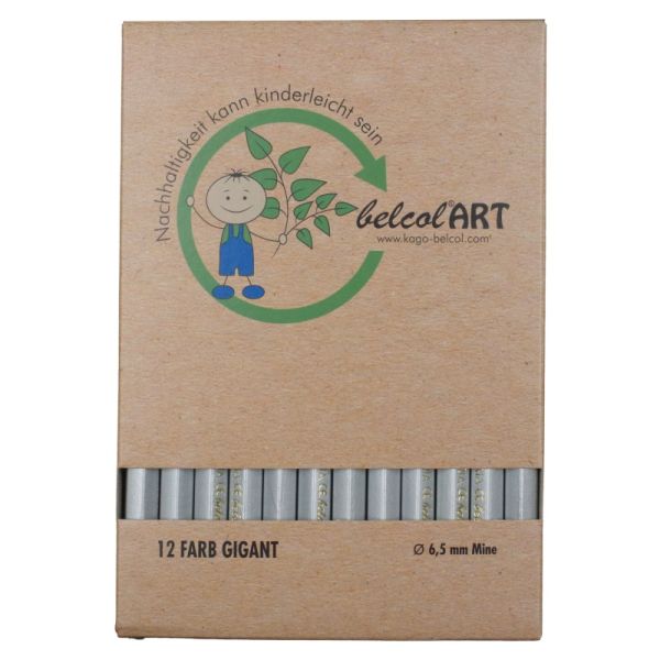 belcolART Farb Gigant 12 Stifte silber