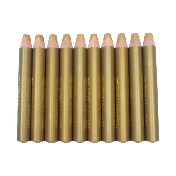 belcolART Farb Gigant 3in1 Buntstift 10 Stück gold