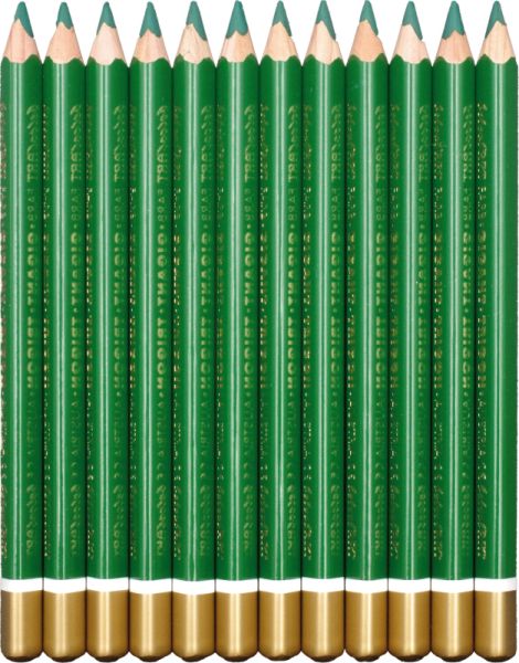 belcolART Farb Gigant Trigon 12 Pencils Dark Green