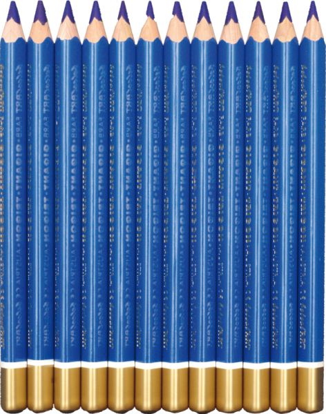 belcolART Farb Gigant Trigon 12 Pencils Dark Blue