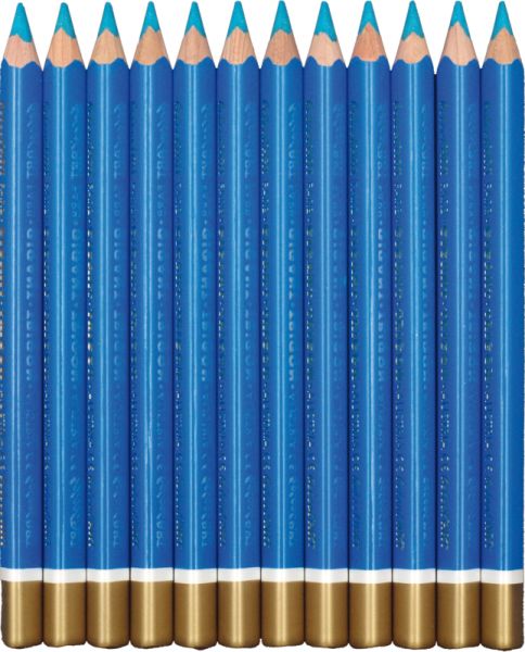 belcolART Farb Gigant Trigon 12 Pencils Light Blue