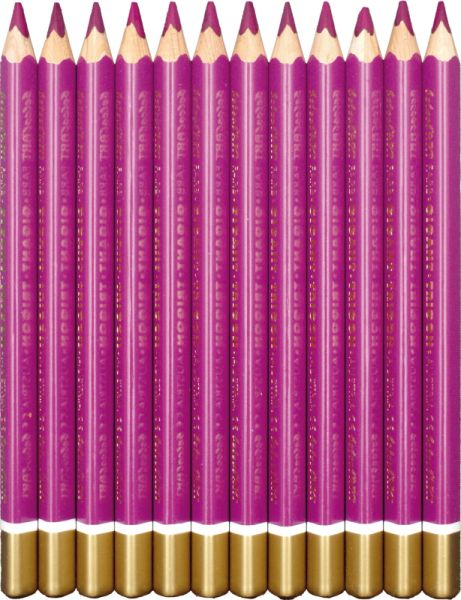 belcolART Farb Gigant Trigon 12 Pencils Dark Magenta