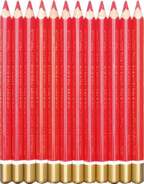 belcolART Farb Gigant Trigon 12 Pencils Red