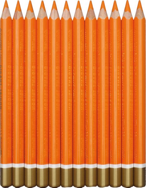belcolART Farb Gigant Trigon 12 Pencils Orange
