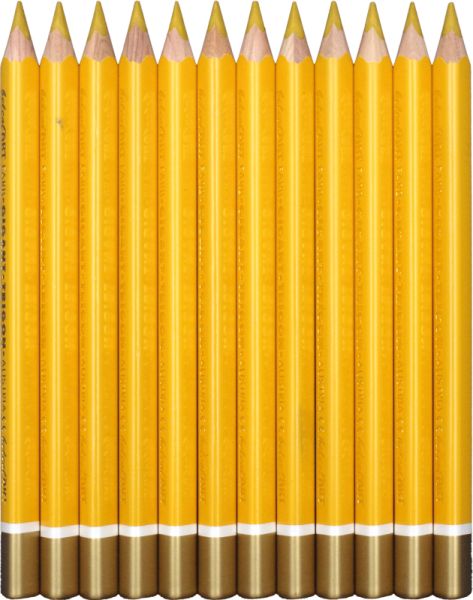 belcolART Farb Gigant Trigon 12 Pencils Dark Yellow