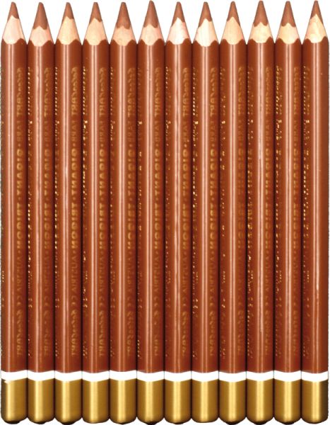 belcolART Farb Gigant Trigon 12 Pencils Brown