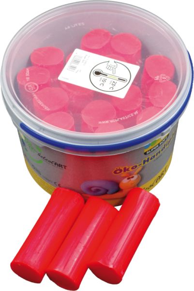 belcolART Eco-Handiplast SuperSoft 1750g in Bucket Red
