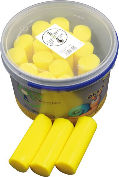 belcolART Eco-Handiplast SuperSoft 1750g in Bucket Yellow
