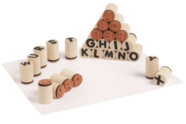 Alphabet stamps