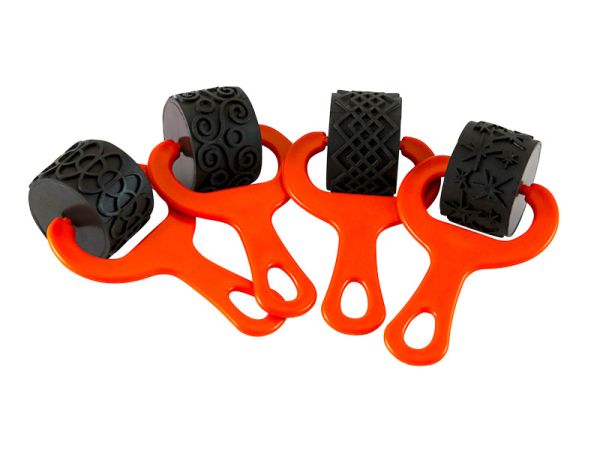 Paint & Dough Explorers (4) - Set 2 (Red Handle)