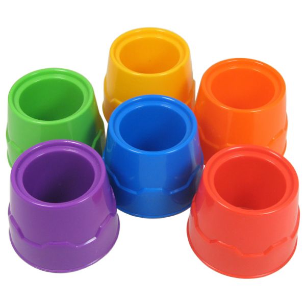 Non-Tip Water and Storage Pots set of 6