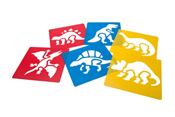 Stencil Washable Dinosaurs