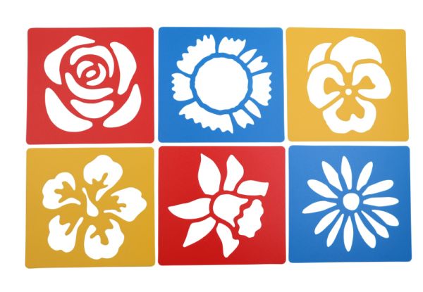 Flower Stencils (6)