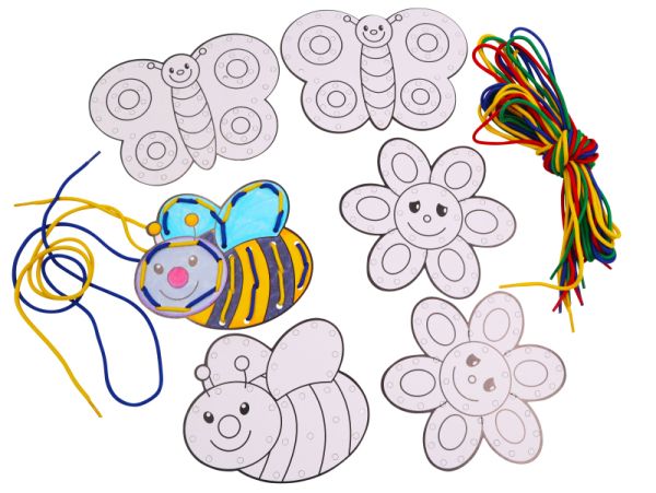 Decorate Lacing Cards (6)