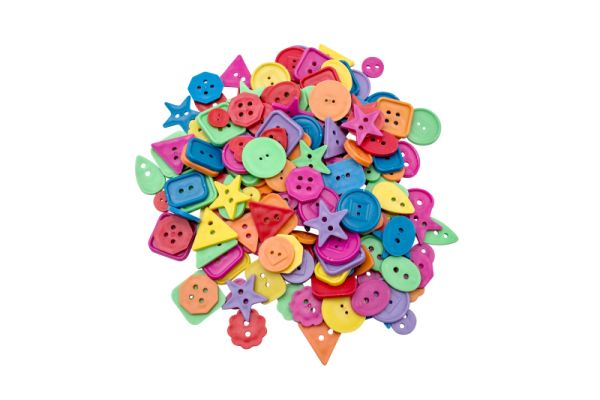 Bunte Knöpfe 450g