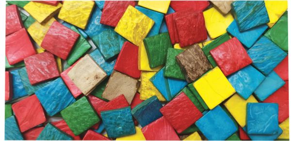 Coconut Shell Mosaic Squares (150g)