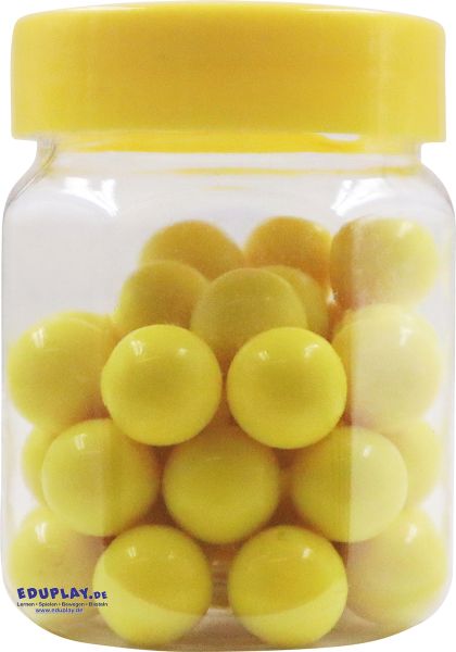 Bead Jar (40 pieces) Yellow