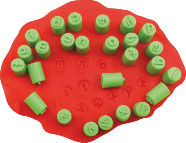 Fingerstempel ABC Kleinbuchstaben